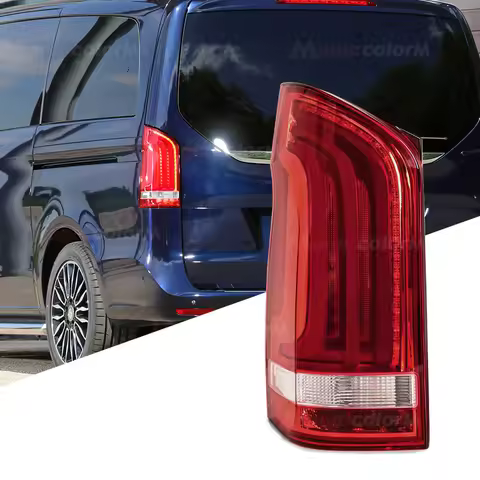 LED Tail Lamp For Benz Vito W447 V-Class V220D V250 2014 2015-2020 Rear Brake Taillights Driving Tur
