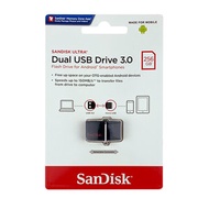 SanDisk - 256GB Ultra USB 3.0 雙用隨身碟 Micro-USB /USB手指 SDDD2-256G