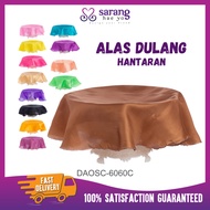 58CM  Satin Alas Dulang Hantaran Kain Dulang Hantaran Alas Tapak Hantaran Bekas Cincin