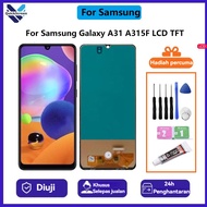 【QuickScreen】Original For Samsung Galaxy A31 A315F LCD TFT+ Kit Alat Percuma Paparan Skrin Sentuh