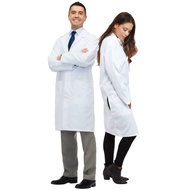 Lab Coat - Doctors White Lab Coat Costume for Adults - 3/4 Length Lightweight Lab Coats for Women an