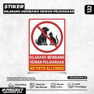 No pet stickers no pets allowed stickers no pets stickers no pet stickers for carrying cats no pet s
