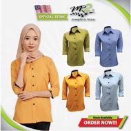 MR2 Uniform FP-983 - Baju Wanita Baju Korporat Baju Kemeja Wanita Women Shirt Women Corporate Shirt 