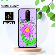Case Hp Xiaomi Redmi 8 - Gambar Aesth - [KX-5] - Hardcase Redmi 8 -