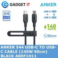 ANKER 544 USB-C TO USB-C CABLE (140W 90cm) BLACK A80F1H11