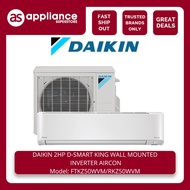 Daikin 2HP D-Smart King Wall Mounted Split Type Inverter Aircon FTKZ50WVM/RKZ50WVM