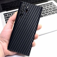 Garskin Skin Carbon Realme 7 Garskin Black Skin Premium