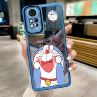Xiaomi Redmi Note 11 Pro +Plus Note 11S 5G note11T Note 10 Pro Lucky Cat Doraemon Casing Clear Candy Silicon Case Camera Protector Soft Case Cover