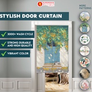 SUPERSAVE Door Curtain Partition Langsir Dapur Cabinet Curtain Rod Tirai Dapur Kabinet Langsir Pintu 窗帘