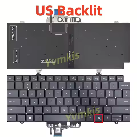 Pro 14 PC14250 PC1 Keyboard for Dell Pro 14 Plus PB14250 PB14255 PC14250 MC14255 0VV0H7 09HG48 0DX92