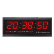 Sonifer Jam Dinding Digital Led Besar Clock SMS-4819 Jam Tembok Digital Red