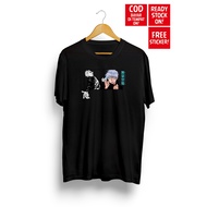 GOJO SATORU SIX EYES T-SHIRT Jujutsu Kaisen COTTON COMBED 30S SMOOTH