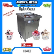 MESIN PEMBUAT ES KRIM ROLL FRY ICE CREAM ICR-PF1R FOMAC