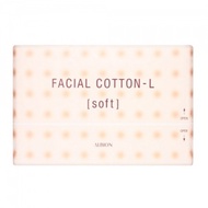 Japanese direct mail ALBION orbin super soft cosmetic cotton FACIAL COTTON&amp;minus  L [SOFT]