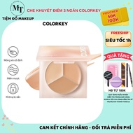 COLORKEY Concealer Palette 3 Colors Smooth Long Lasting 3.9g | MT MAKEUP STORE