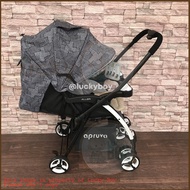 ☌✷◆Apruva SD-22 Aller Reversible Handle Deluxe Stroller for Baby Grey