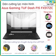 Toughened screen protector for Asus Gaming TUF Dash F15 FX517ZC FX517ZM A15 FA507RE A15FA507NV FA506