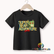 SUPER BEAR ADVENTURE ZOMBIE KIDS T-SHIRT SUPER BEAR ADVENTURE KIDS T-SHIRT