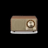 全新 SANGEAN 山進 WR-7X FM線形天線/AUX-in/藍牙木質TRIO喇叭充電電池復古刻度迷你小巧收音機