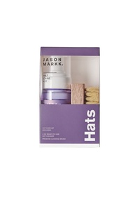 Jason Markk Hat Care Kit, 4 oz Ready-To-Use Hat Cleaner, Premium Cleaning Brush, Effectively Cleans 