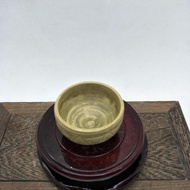 Xijin Yue Kiln Green Glaze Teacup Antique Antique Porcelain Old Goods Old Goods All Handmade Tea Set