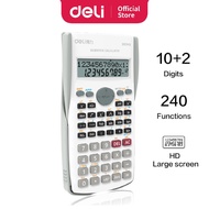 Deli Scientific Calculator 240F-10+2 Digits D82MS