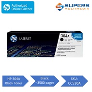 HP 304A Original LaserJet Toner [CC530A/CC531A/CC532A/CC533A]BLACK/CYAN/YELLOW/MAGENTA
