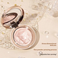Lion Head Shiny Highlight Palette Brightening 3d Highlight Makeup Facial Cosmetics M0y4