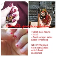 henna tuffah nail henna  original