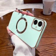 สำหรับ Samsung Galaxy A06 5G เคสเคลือบอิเล็คโทรเพลทสีทึบเคสบางพิเศษสำหรับ SamsungA06 Samsung 06พร้อม