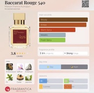 MFK Baccarat Rouge 540 香水