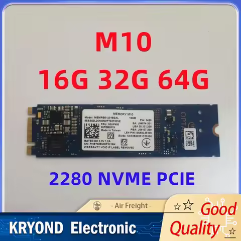NVMe Solid State Drive M10 M.2 2280 PCIe 3.0 3D Xpoint 16GB-64GB Internal Storage for Intel Optane M