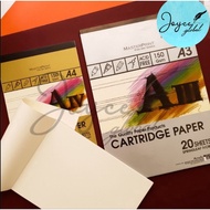 Masterprint • ( Europe Drawing Paper ) Cartridge Paper Pad A4 / A3 • 150 GSM • CPT-A4-10 / CPT-A3-10