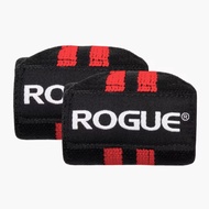 ROGUE Wrist Wraps Black &amp; Red Authentic Wrap Support Straps Strap Asli