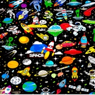 Astronaut Wrapping Paper Space Wrapping Paper Space Wrapping Paper Thick Glossy Planet Wrapping Pape