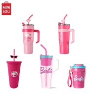 MINISO Barbie Collection Studded Tumbler with Straw / Barbie Steel Tumbler