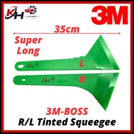 3M - BOSS 35cm Green Long Card SCRAP PLATE High Quality Window Film Handle Squeegee Tinted Tool Car 