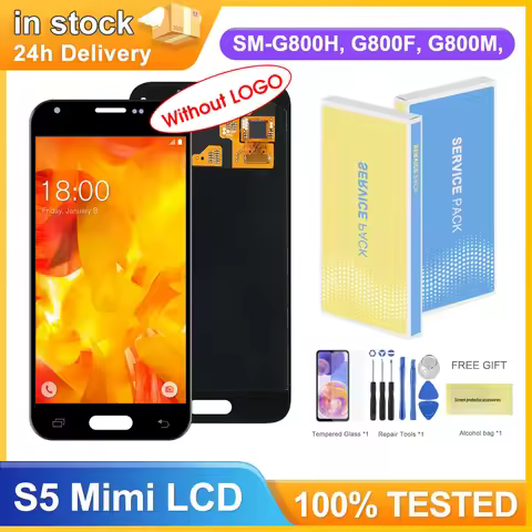 AMOLED Display Screen for Samsung Galaxy S5 mini G800 G800F G800H Lcd Display Touch Screen Digitizer