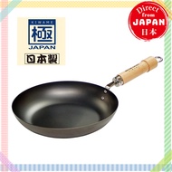 River Light Kiwame Frying pans [J1228]iron nitride, nitriding finish, induction compatible, rust-resistant, Chinese wok [Direct from Japan]