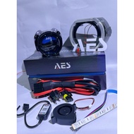 Biled AES Experience V2 2.5 Inch | 60–70W | Double Emitter | Car Motorcycle LED Projector Light