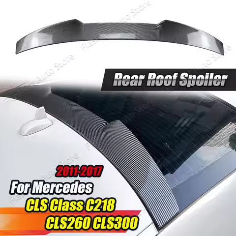 C218 W218 Rear Trunk Lip Tail Wing Car Rear Spoiler For Mercedes Benz CLS Class C218 CLS220 CLS260 C