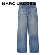 MARC JACOBS THE CRYSTAL DENIM OVERSIZED JEAN SP24 2S4RBT003D08 กางเกงยีนส์