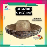 TOPI CAPING PETANI TOPI ANYAMAN PANDAN SERBA GUNA NYAMAN DIPAKAI TOPI RAJUT TOPI CAPING SAWAH TOPI M