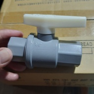 Ballvalve KDJ 1/2" / Ball valve / Stop valve / Stop valve PVC