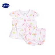 ENFANT (อองฟองต์) ชุดเสื้ออุ่นอก+กางเกงขาสั้น สำหรับเด็ก 0-6 เดือน คอลเล็กชั่น Safari Journey ผ้าคอต