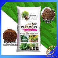 High Organic Baba Peat Moss Potting Mix Soil (5L) - Suitable for Flowers Herbs Vegetables Plants Tanah Organik Peatmoss