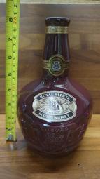 2006皇家禮炮21年蘇格蘭威士忌陶瓷空瓶，擺件