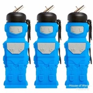 SMIGGLE ICE CREAM ROBOT SILICONE BOTTLE - SMIGGLE CHILDREN'S DRINKING BOTTLE
