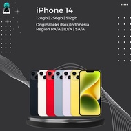 iPhone 14 128gb 256gb 512gb Second Original ex iBox/Indonesia