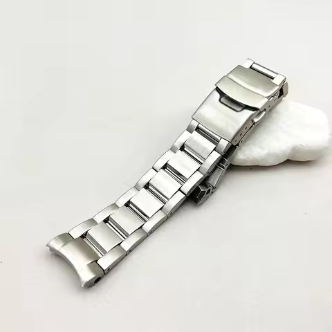 Mod 20mm Watch Bracelet SPB185 SPB187 Watch Band Fits Seiko Case Deployment Folding Clasp Buckle Cur